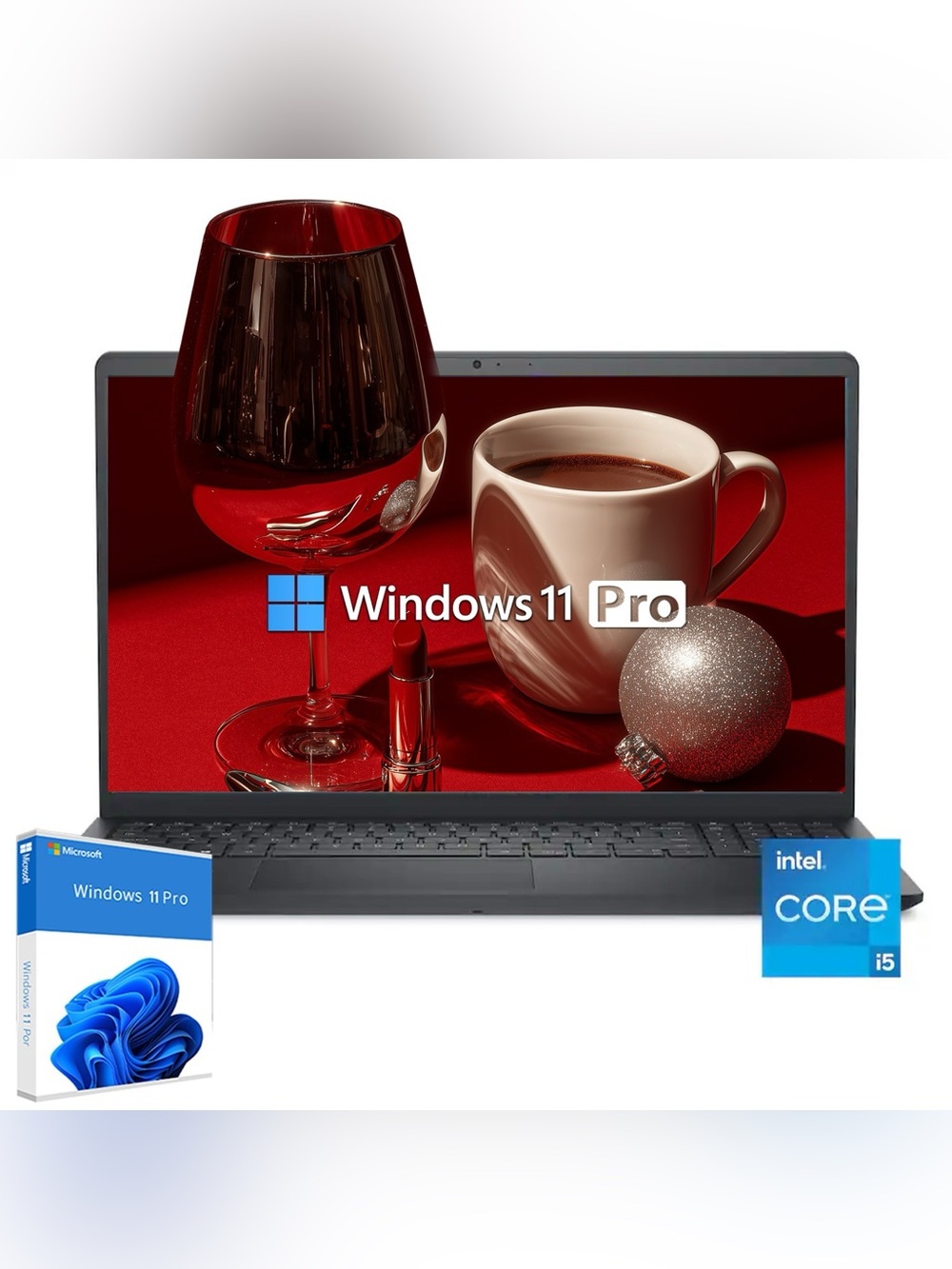 NEW Dell - 15.6' 2K Touchscreen Laptop - Intel Core I5 1334U 2023 Carbon Black